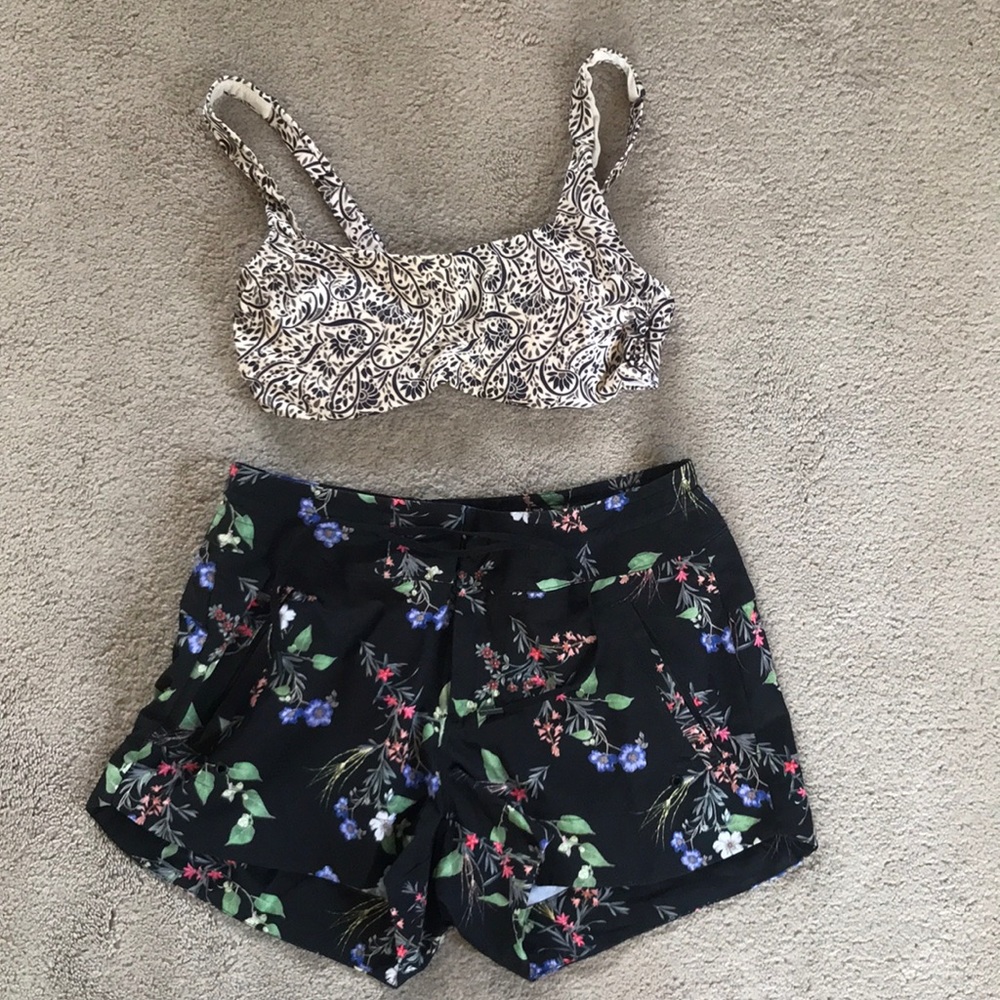 Athleta Swim Top and Short
